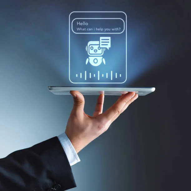 Визуализация работы AI ассистента